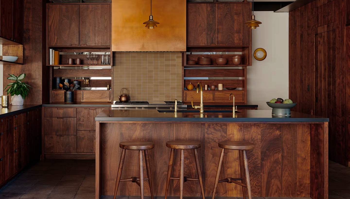 River Oaks Home kitchen interior